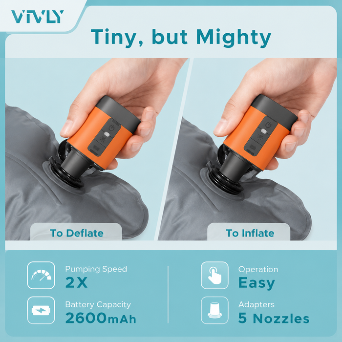 The Only Thing Between You and a Fully Inflated Float Is Tapping a Button.