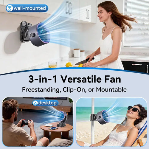 Portable Clip-On Fan: Keep Your Kid Cool When the AC Can't Reach the Back Seat