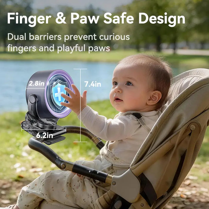 The Only Thing Standing Between Your Kid and a Cool Car Ride Is Clipping This On.
