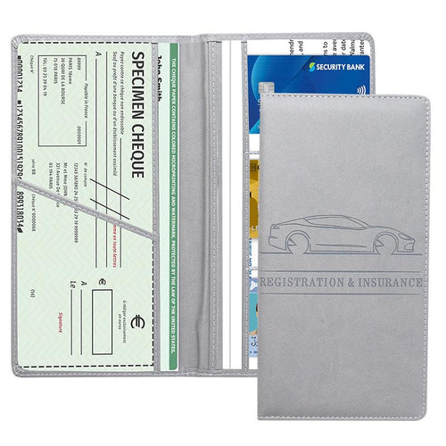 Car Registration & Insurance Holder: Traffic Stop Ready