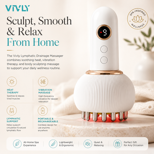 Vivly Lymphatic Drainage Massager