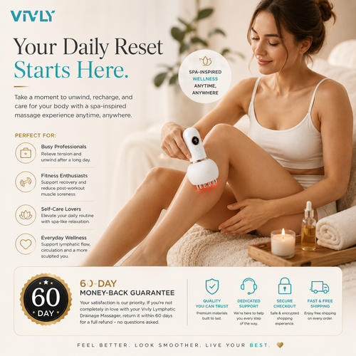 Vivly Lymphatic Drainage Massager