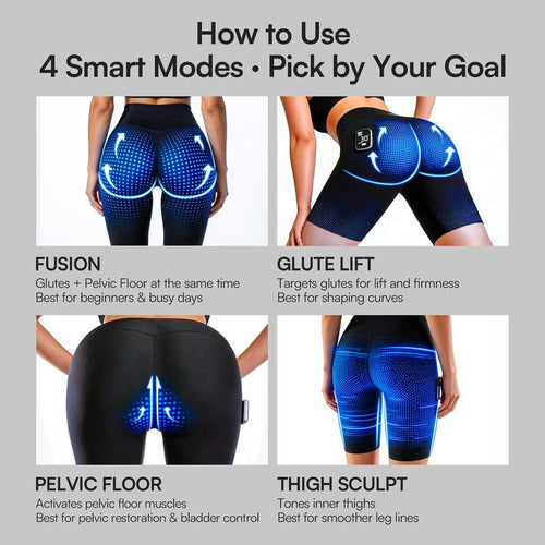 Vivly EMS Booty Lift & Sculpting Shorts