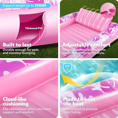 Inflatable Tanning Pool Lounger: Your Own Cool Backyard Oasis